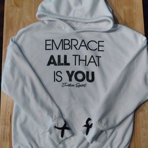 Justice White Hoodie